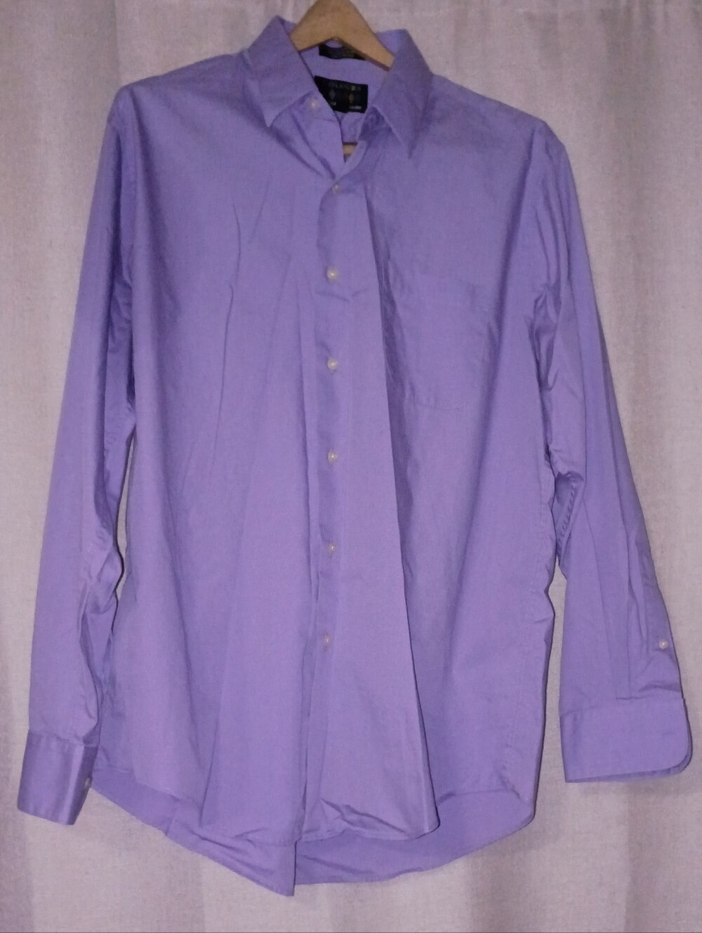 Men's Lavender Button-Up Dress Shirt